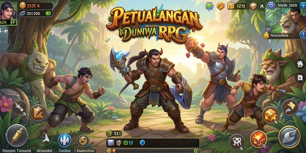 Gameplay RPG yang menakjubkan dalam 33ZK.