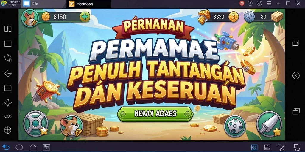 Gameplay 8180 yang menarik dengan karakter unik dan tantangan seru.