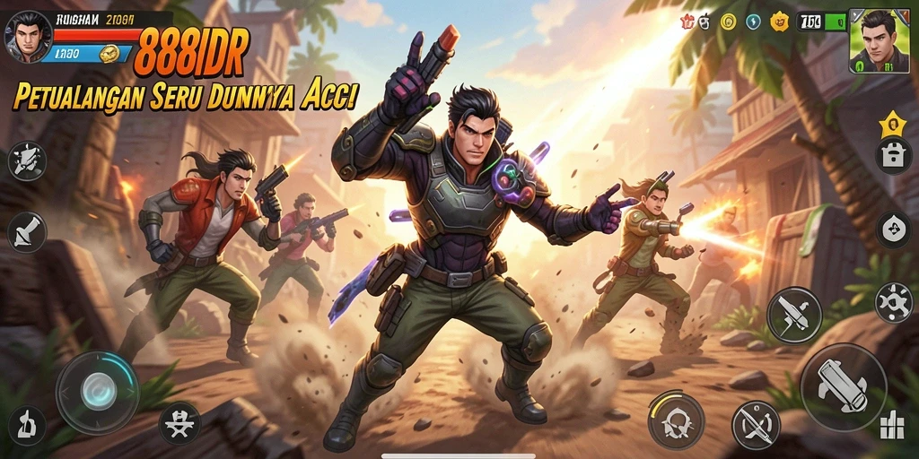 Gameplay mendebarkan 888IDR dengan aksi luar biasa.