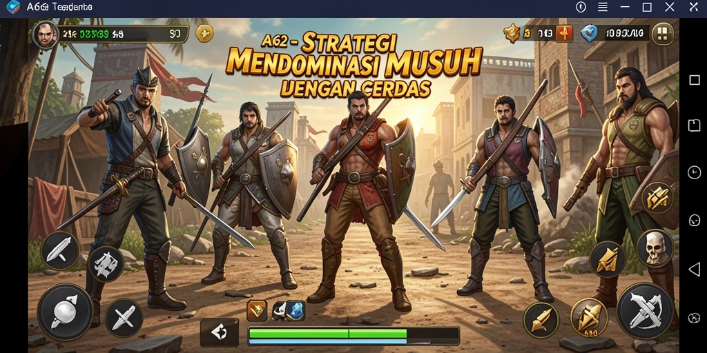 Tangkapan layar gameplay epic di <strong>AA62</strong> yang menunjukkan aksi strategi.