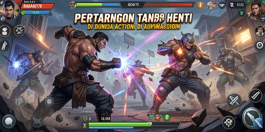 Screenshot BADAK178 menampilkan aksi pertarungan yang mendebarkan.