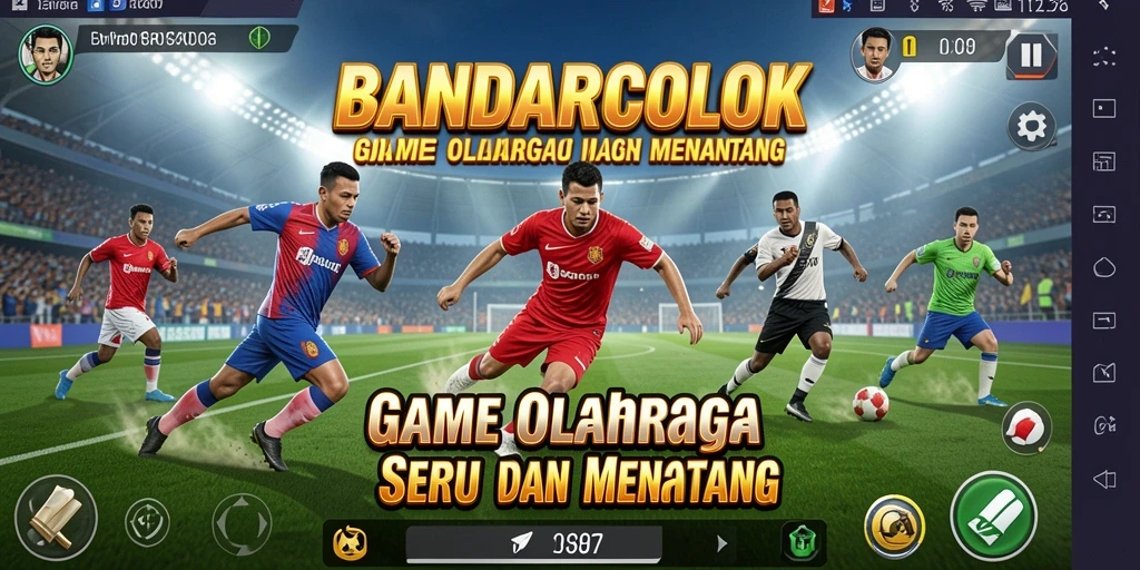 Tampilan gameplay seru dan interaktif di BANDARCOLOK.