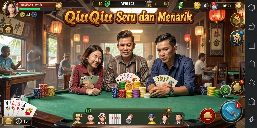 Gameplay seru QiuQiu di CERI123 yang menarik.