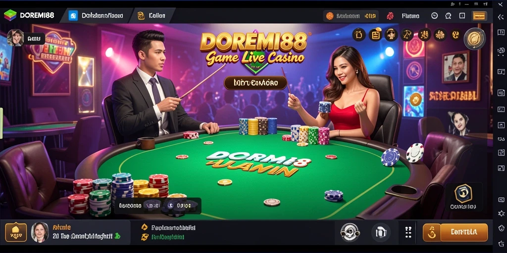Tampilan menarik dari gameplay DOREMI88 yang menyenangkan.