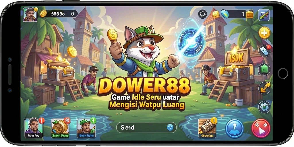 Tampilan screenshot DOWER88 yang menunjukkan gameplay Idle yang mengasyikkan.