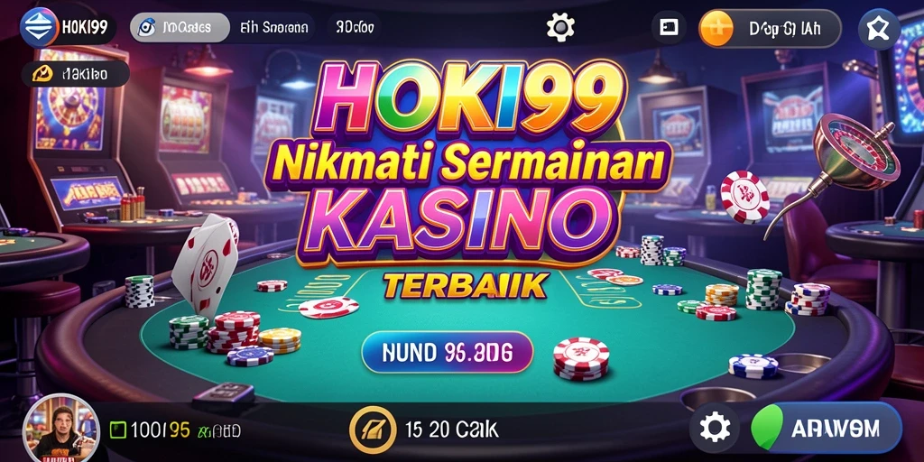 Tampilan gameplay HOKI99 yang menarik dan interaktif.