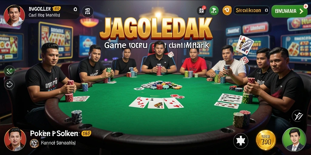 Tampilan gameplay JAGOLEDAK yang menarik dan interaktif.