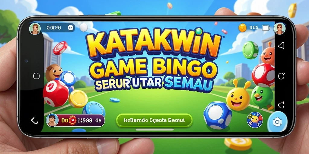 Tampilan gameplay Bingo yang seru dan interaktif di KATAKWIN.