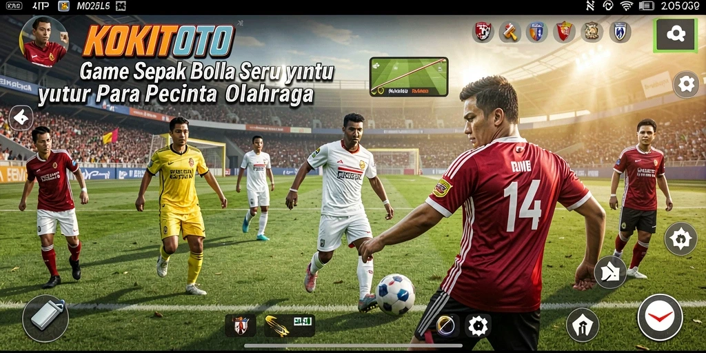 Tampilan gameplay KOKITOTO yang seru dan dinamis