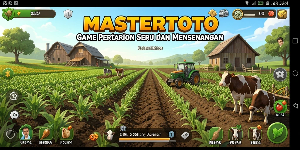 Tampilan gameplay MASTERTOTO yang menarik dan penuh warna.