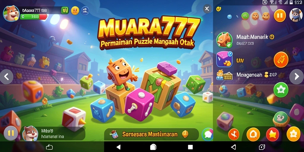 Tampilan gameplay MUARA777 dengan berbagai teka-teki menarik.