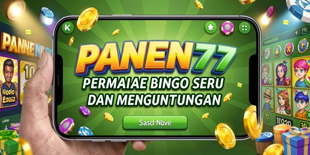 Tampilan gameplay Bingo yang seru dan interaktif.