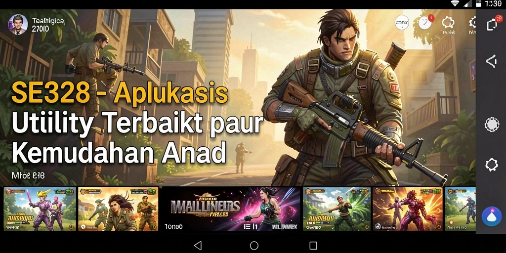 Tampilan antarmuka SE328 yang modern dan fungsional.