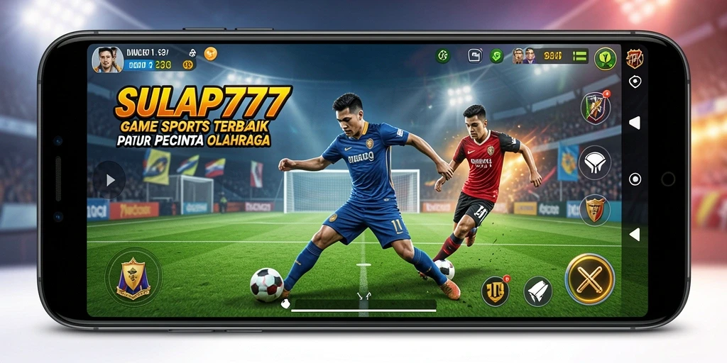 Gameplay seru di SULAP777 yang menampilkan aksi olahraga.