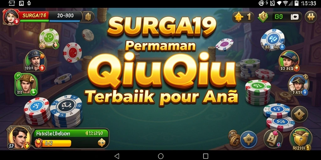 Tampilan gameplay QiuQiu yang seru dan interaktif.